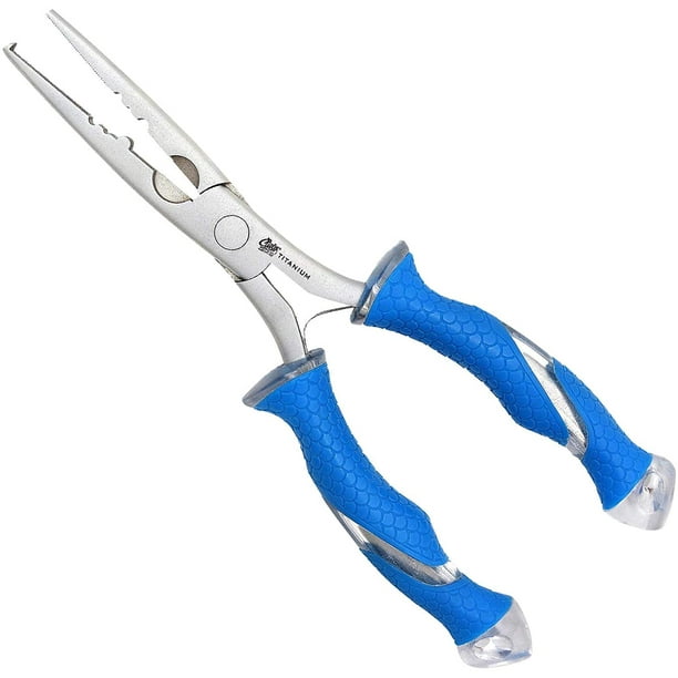 LONG NEEDLE NOSE ALL PURPOSE PLIERS FISHING PLIER FISING HOOK REMOVER NIPPER